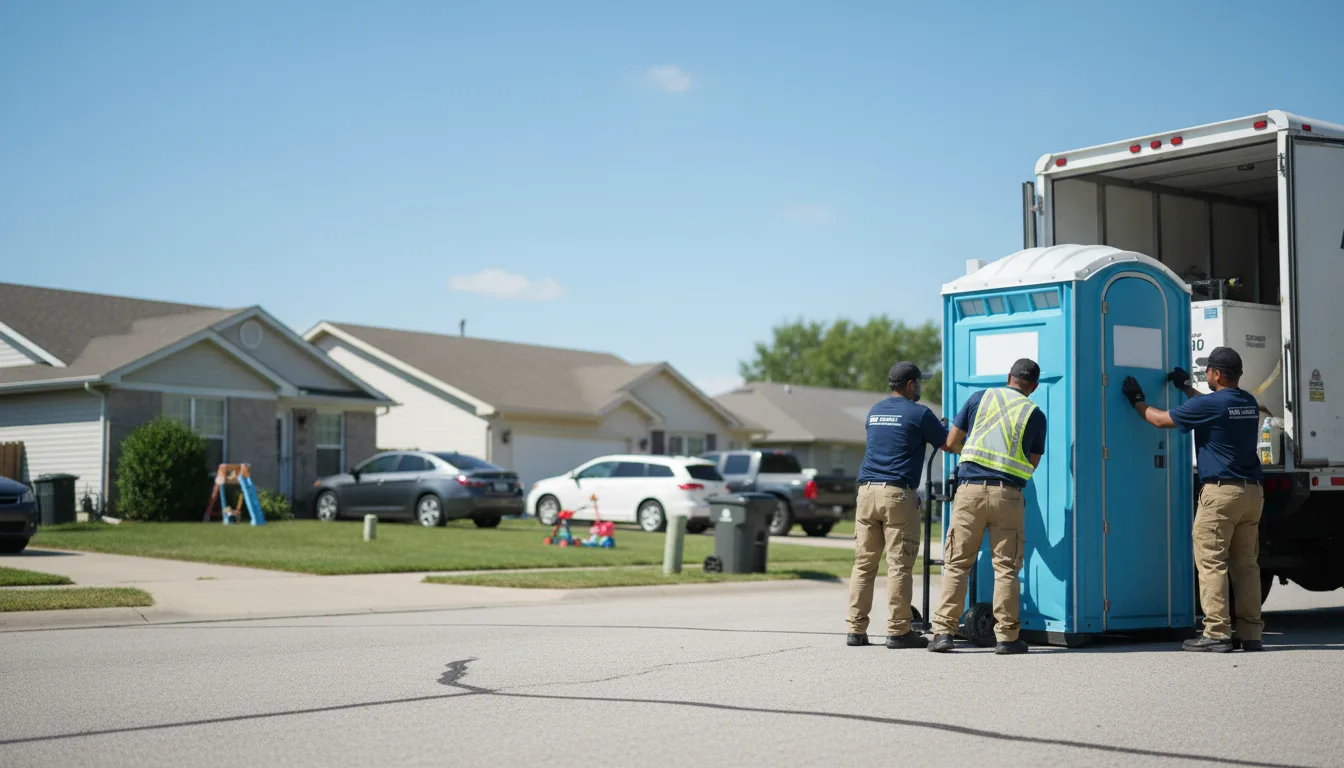 Standard Porta Potty Rentals in West Jefferson, OH near me